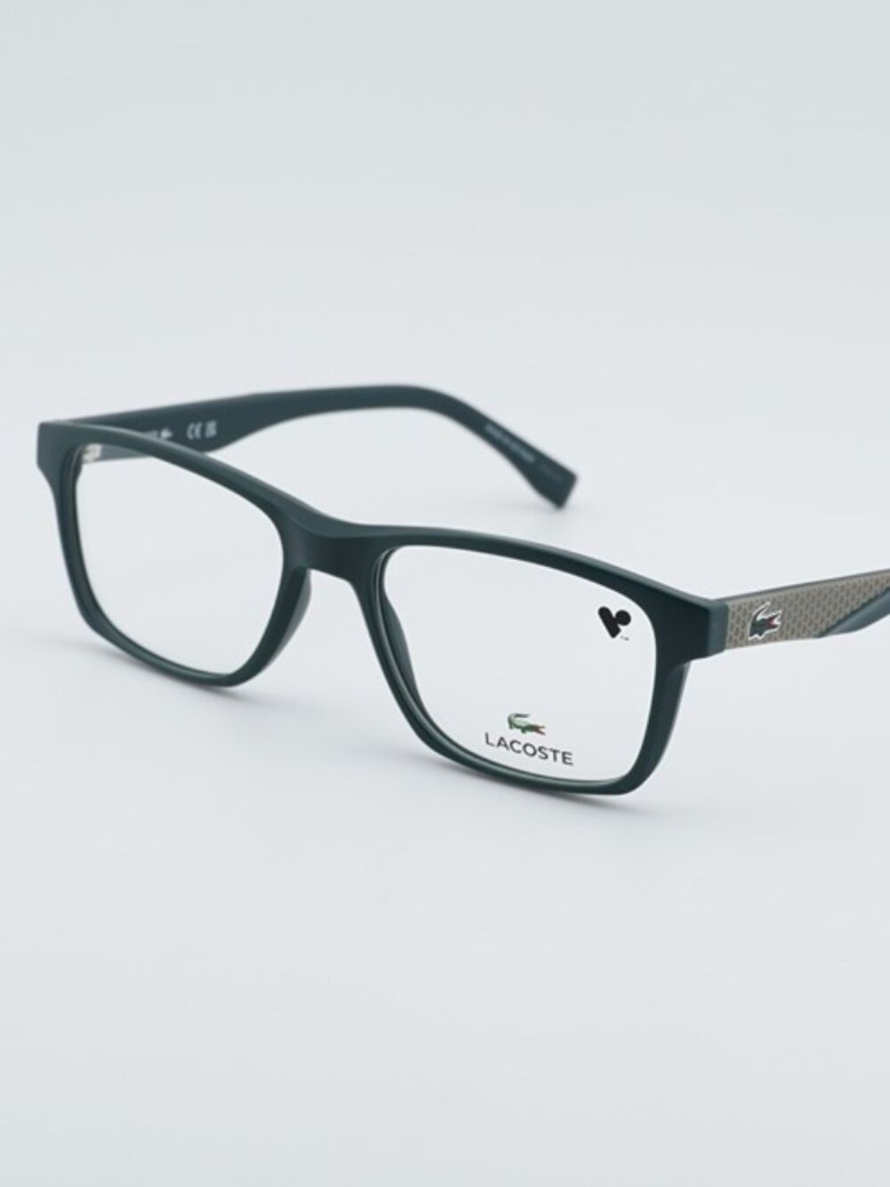Lacoste L2862 315 Eyeglasses Green 54mm Rectangle Frame